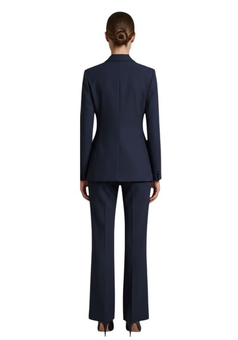 Tailleur Tre Pezzi Elegante con Gilet MISS MAX | Tailleur | MG24LISCIOBLU